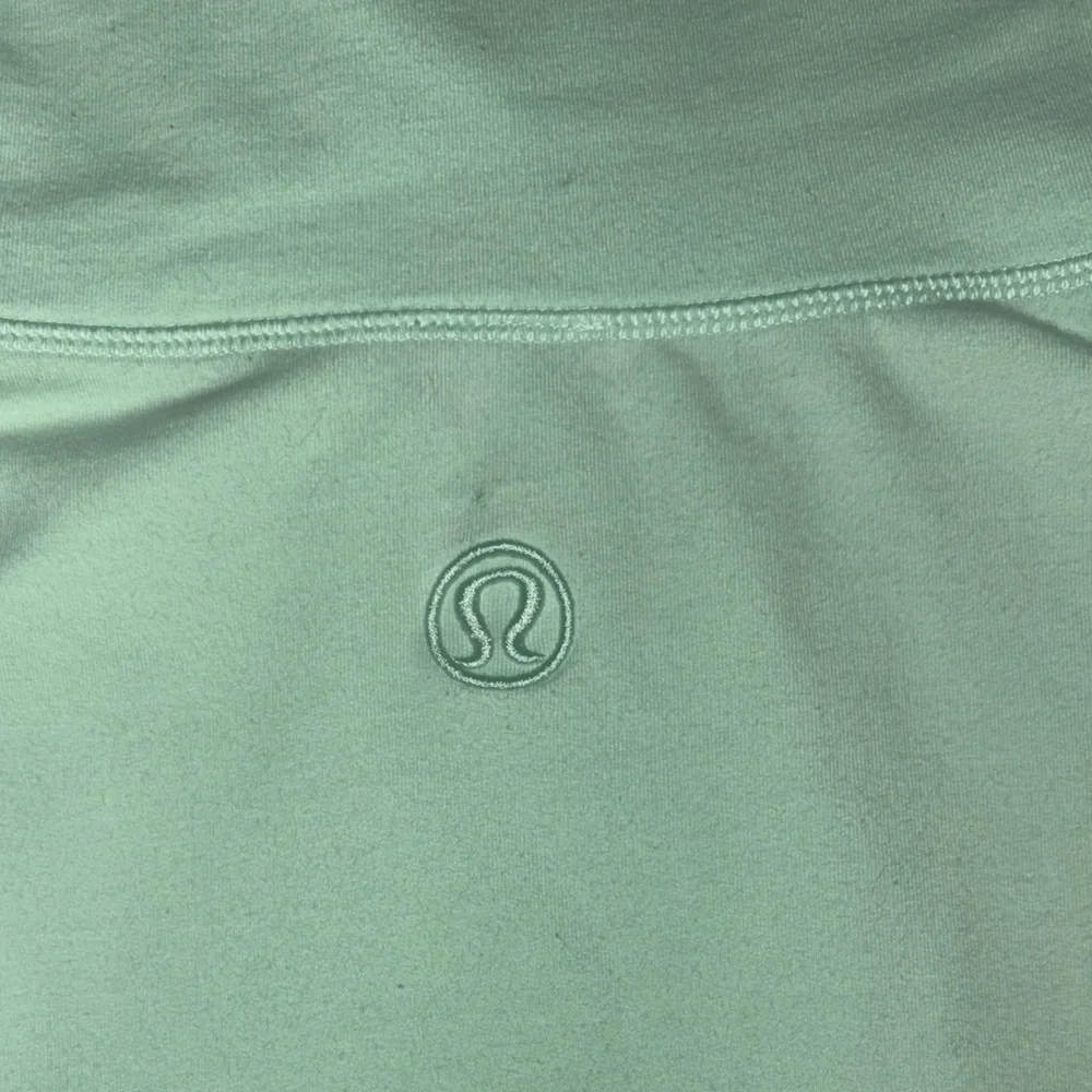 Lululemon Rest Day Pullover Mint Green Cowl Neck Sweatshirt Size 4